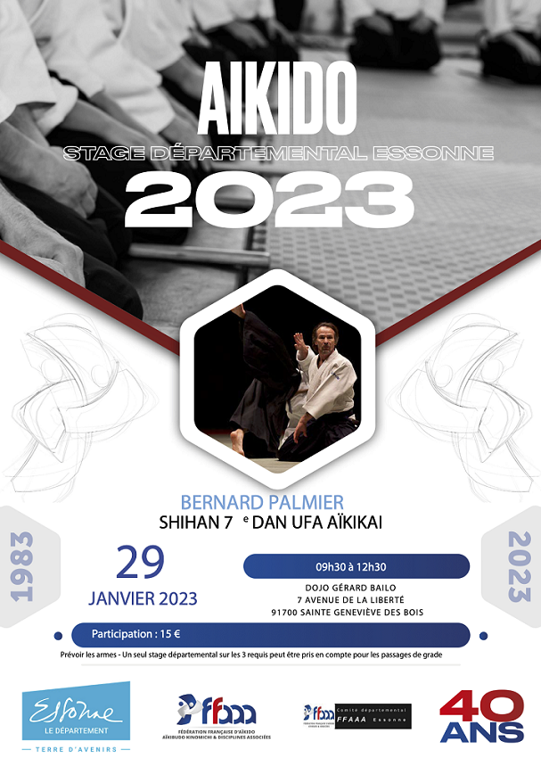 Affiche Stage departementale Janvier 2023